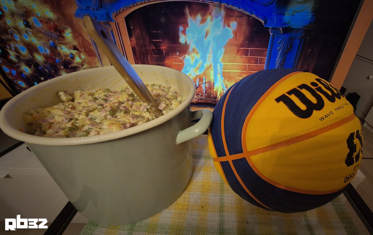 Sveiciens svētkos! Rasols vai basketbols?! Šovakar un rītdien izvēle skaidra! Bet 29. decembrī tiekamies Latvijas Maksibasketbola 3x3 čempionātā Rīgā, "Turībā"! <a href="/WilsonBasktball/">Wilson Basketball</a> <a href="/FIBA3x3/">3x3 Basketball | FIBA3x3</a>