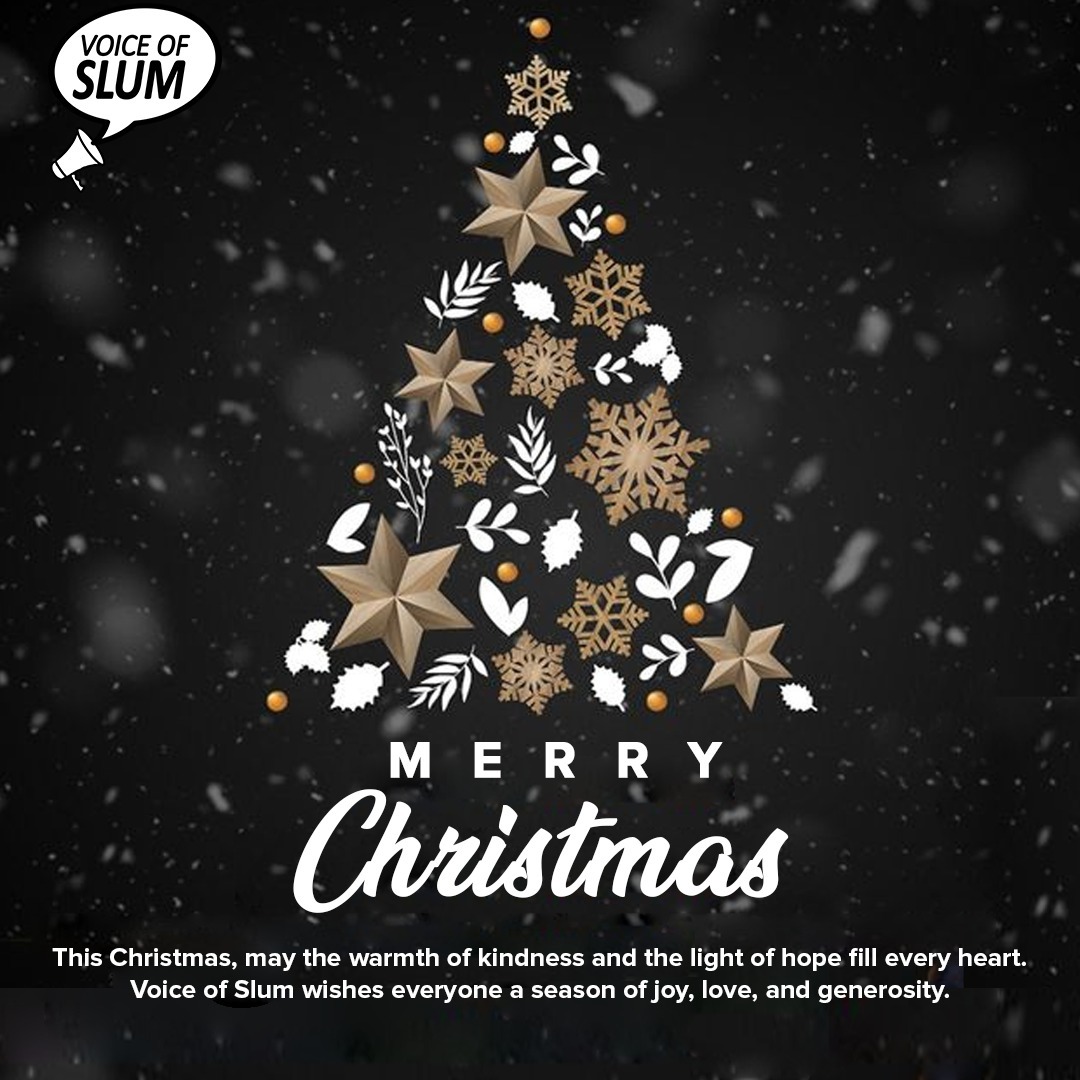 This Christmas, let’s come together to celebrate the spirit of love, joy, and giving. At Voice of Slum, we believe in spreading happiness and sharing warmth with those who need it most.  #MerryChristmas #helpsomeone #underprivileged #HelpingHands
