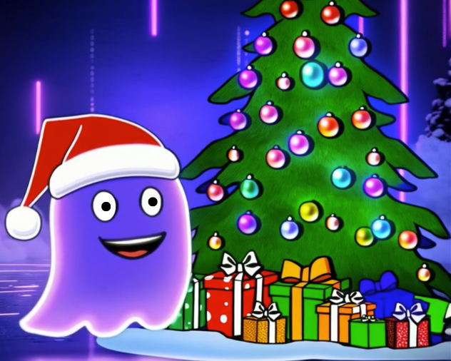 👻 hopes you get lots of presents this holiday season! 👻🎁