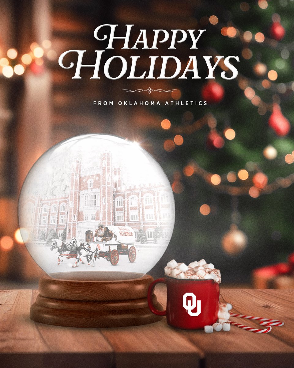 OU_Athletics's tweet image. 𝐻𝒶𝓅𝓅𝓎 𝐻𝑜𝓁𝒾𝒹𝒶𝓎𝓈, 𝒮𝑜𝑜𝓃𝑒𝓇 𝒩𝒶𝓉𝒾𝑜𝓃 ❄️🎄