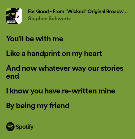 i will alw dedicate this song to all the beautiful friendships i have and had ❤️‍🩹  open.spotify.com/track/46UIRyvR…
