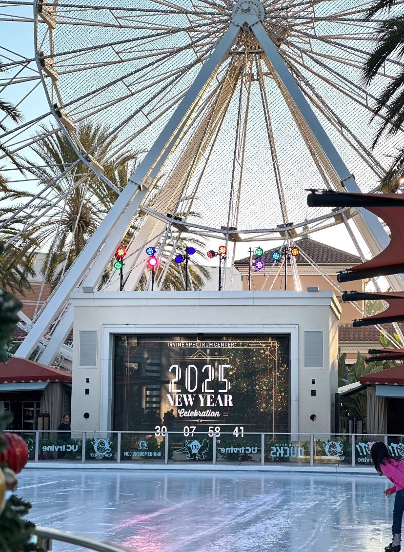 IrynaMunkinatay's tweet image. The countdown to 2025 is on! 🎆🎉 Irvine Spectrum is ready to ring in the new year with style. #NewYearVibes #IrvineSpectrum