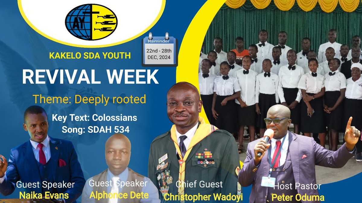 Youth Revival Week at Kakelo SDA Church