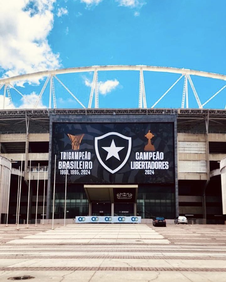 NOSSA CASA E AS NOSSAS CONQUISTAS! 🏆🏟️🏆 #TEMPODEBOTAFOGO