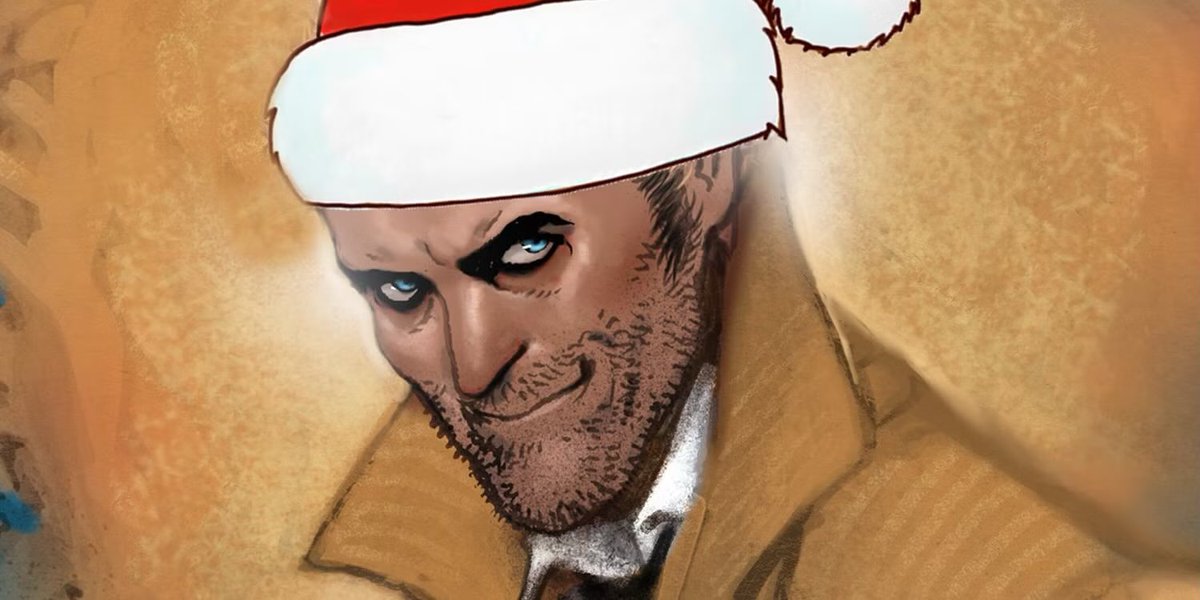 “Spending the Holiday afternoon visiting some of my mates. Lovely people, really. But their wee lad is pinching my nerves ! I’m getting bloody annoyed.

If you need any help, call the Justice League. It’s my day off.

Stay safe out there.”