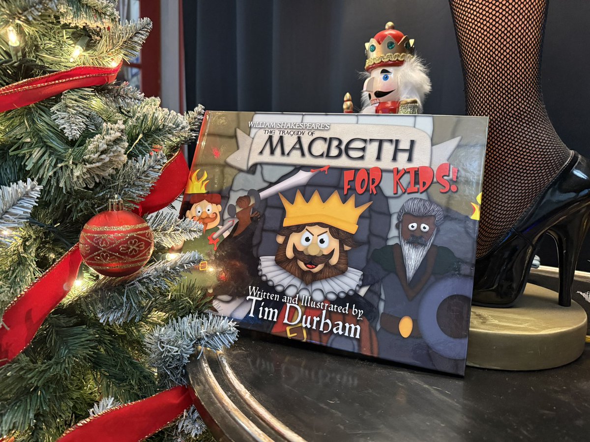 Having a Christmas sale on Macbeth for Kids! I’m not lowering the price or anything, I would just like to sell more.

a.co/d/eURgmIN