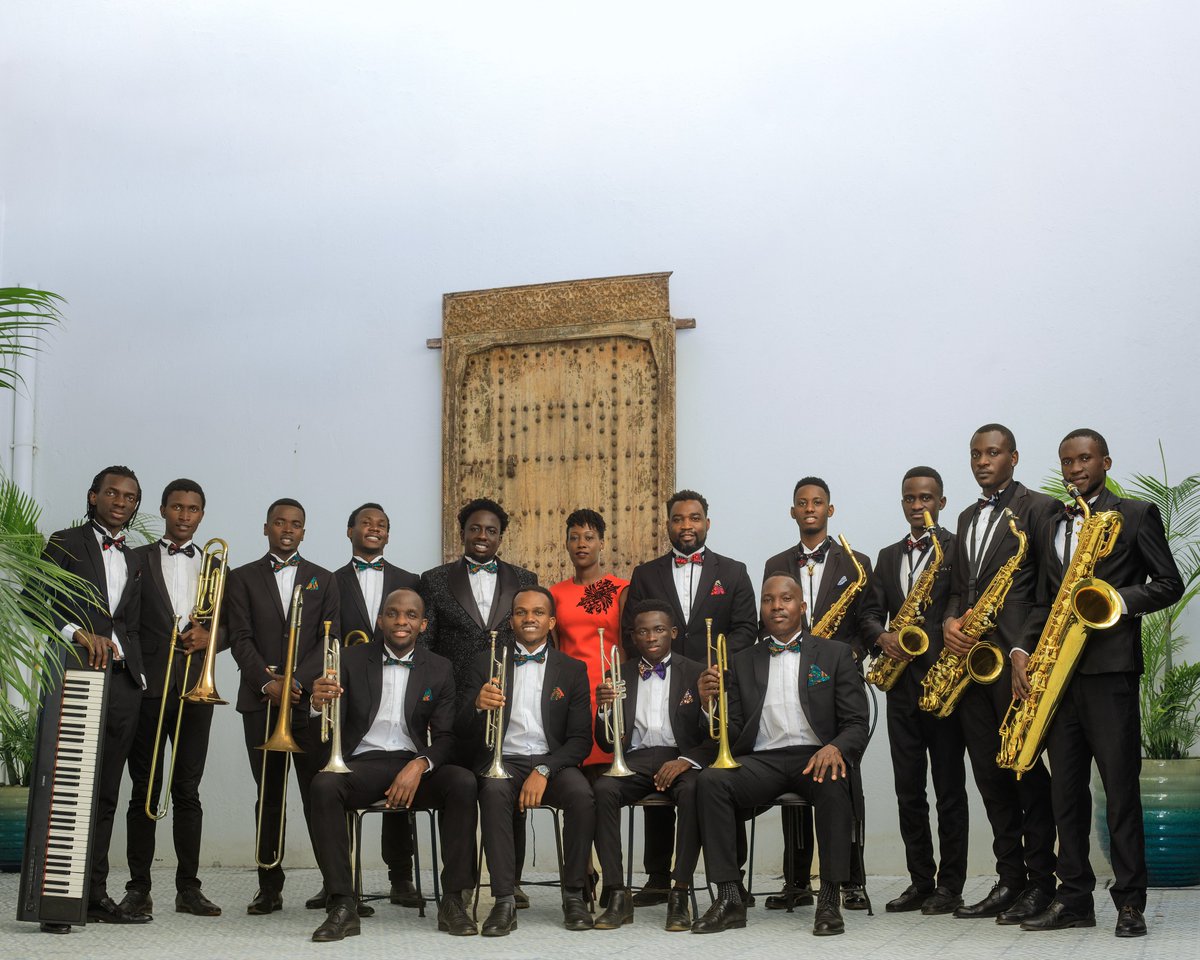 jazzorchestraug's tweet photo. Merry Christmas 🎄 everyone! 
From Kampala Jazz Orchestra! https://t.co/cYq81NdQW3