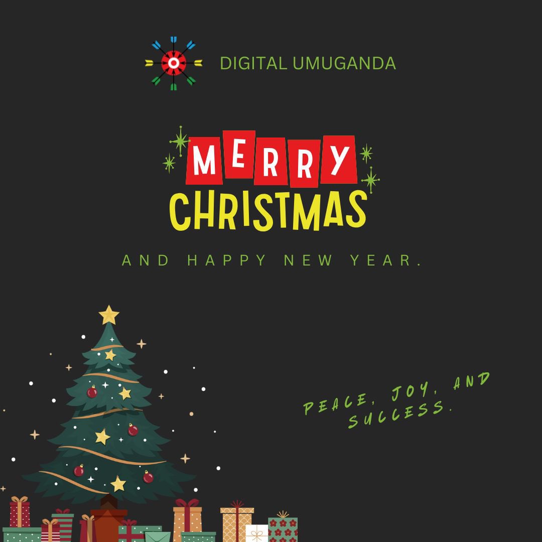 Digital Umuganda wishes you a merry Christmas and a Happy new prosperous Year!🎉🎉