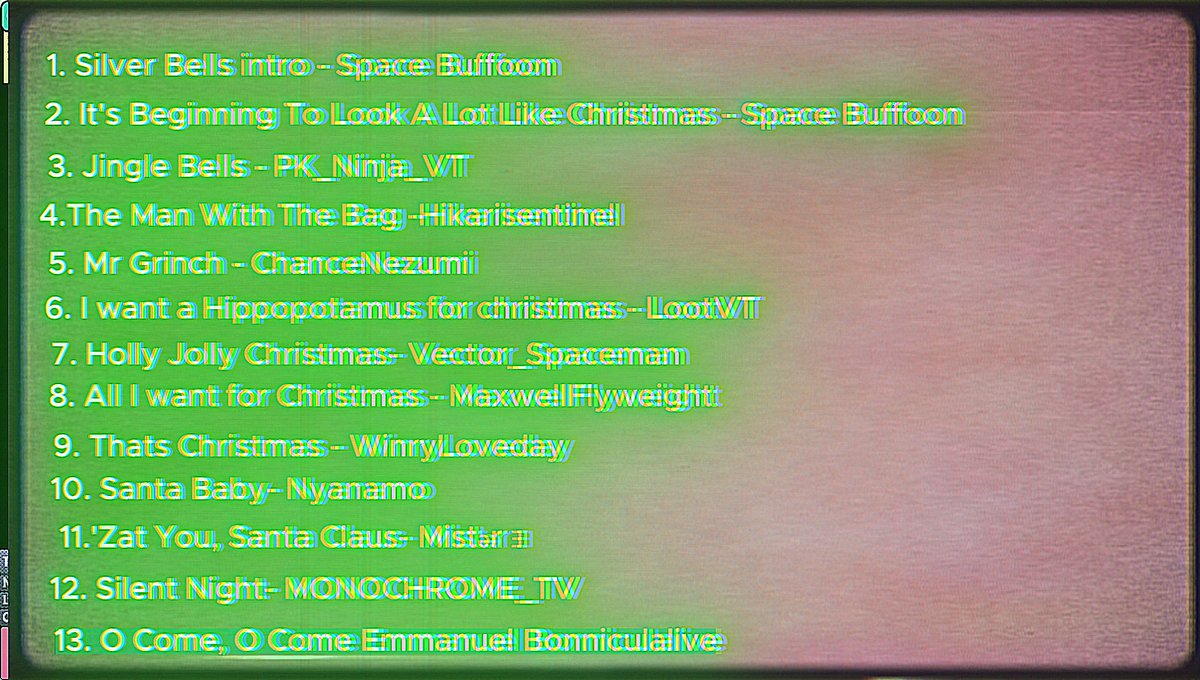 I got a bunch of my friends to record a holiday song each so we could put together a Christmas Album! everyone put so much heart into it that this could be the video you leave playing on loop for the rest of the holidays! check it out! 

🎄🔗⤵️