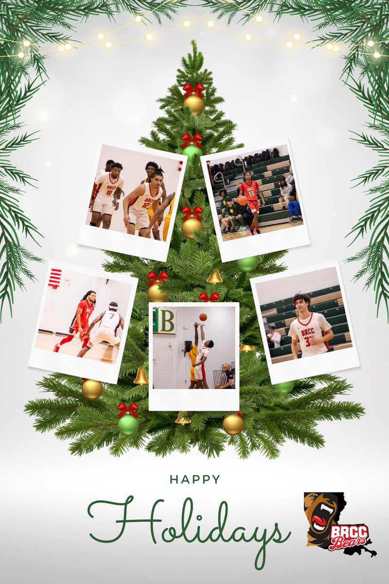 The Bears Basketball team would like to wish everyone a Happy and Healthy Holiday Season !