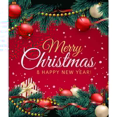 Merry Christmas and Happy new year for everyone !