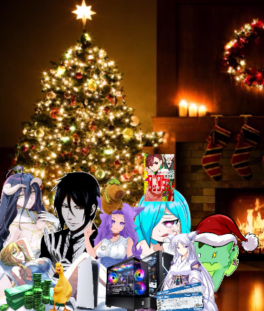 🎄Bueno gente , hoy la navidad llego a la laguna de la rana y durante este año el árbol se ve una cosa tal que así 🎄

🎄SI MUCHA GENTE PIDIO MONAS CHINAS XD🎄

Yo solo espero que me llegue la GYM RAT PIERNUDA QUE PEDI POR AMAZON xd 🐸