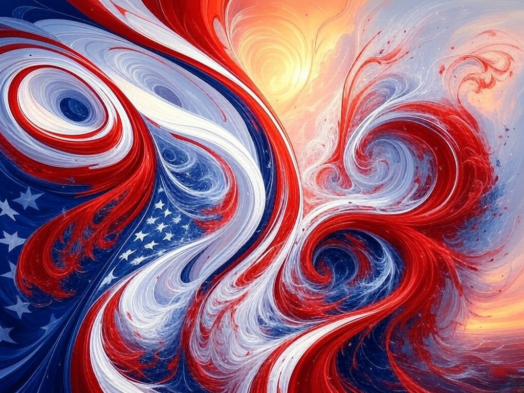 biotorchgallery's tweet photo. Enjoy #abstract #america #american #landofthefree #AmericanArt #USA #DigitalArt #AIArt #AbstractArt #PatrioticDesign #StarsAndStripes #RedWhiteAndBlue #Artwork #CreativeExpression #ModernArt #SwirlDesign #PatrioticArt #VisualArt #NationalPride #AbstractAmericanFlag #CulturalSymbol #ContemporaryArt #AmericanHeritage #SymbolOfFreedom