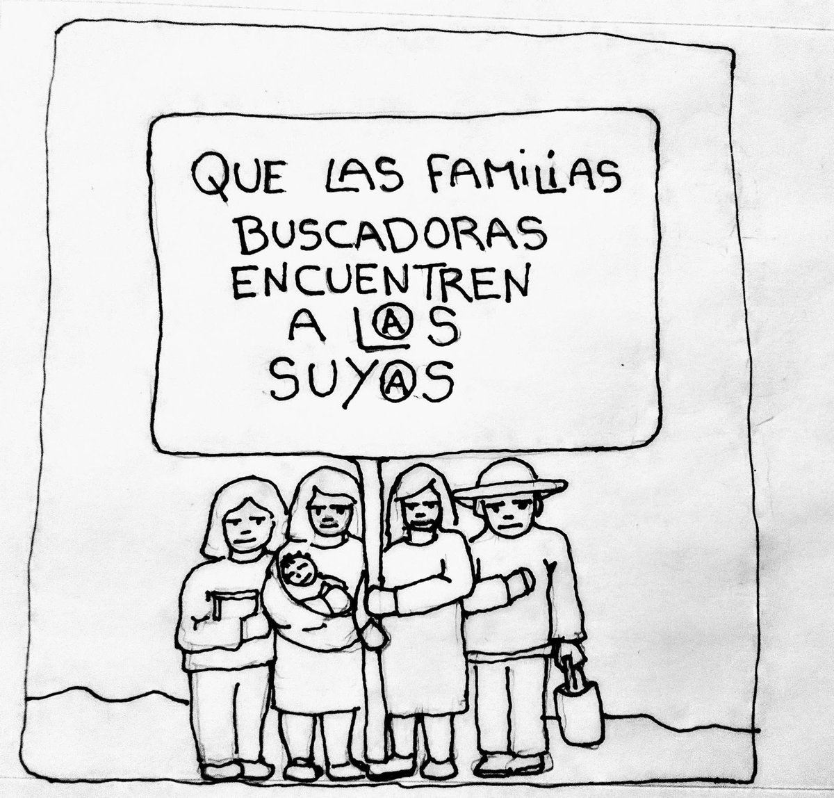 Que las familias buscadoras encuentren a los suyos. Ése es nuestro deseo.
Imagen de Alfredo López Casanova
desinformemonos.org.mx