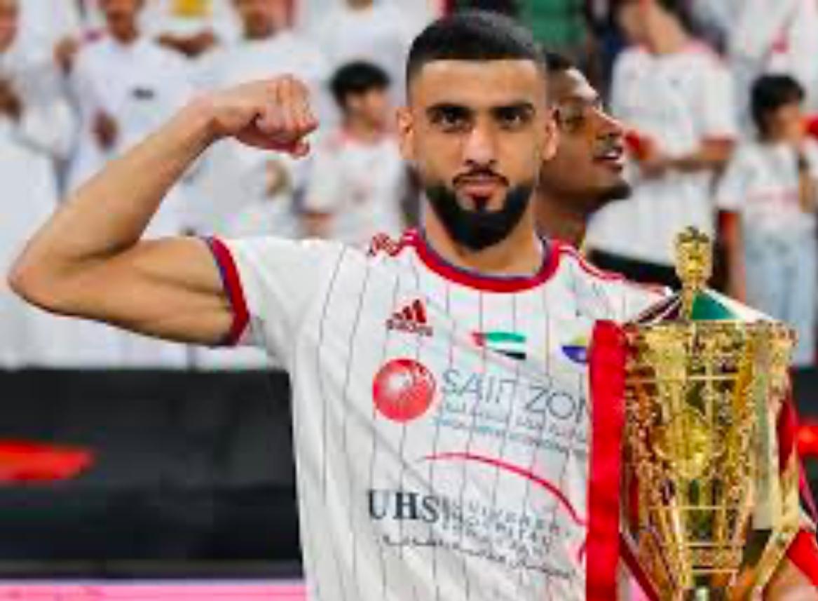 معلومة قد تفيدك:

نادي #الشارقة <a href="/SharjahFC/">نادي الشارقة لكرة القدم</a> متصدر دورينا ويمتلك أقوى خط دفاع، استقبال 5 أهداف في 10 مباريات

شاهين عبدالرحمن <a href="/shaheen4_/">شاهين عبدالرحمن</a> هو  قائد فريق الشارقة