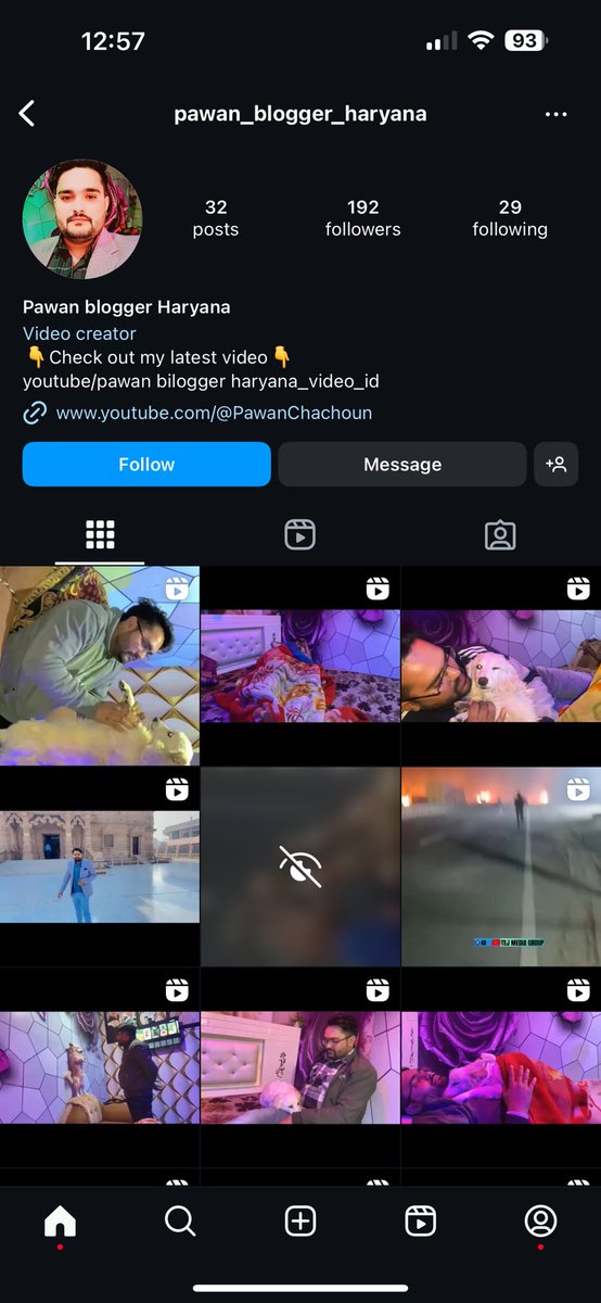 mayurkulk29's tweet photo. Hey @police_haryana Please take strict action against this man beating his dog, and it was heartbreaking to witness such cruel and inhumane behavior. Please it’s a humble request 
@DGPHaryana @cmohry 
Insta: Pawan_blogger_Haryana
Here is the reel link https://t.co/SH2dWo94yg https://t.co/pLcBmL9IKr