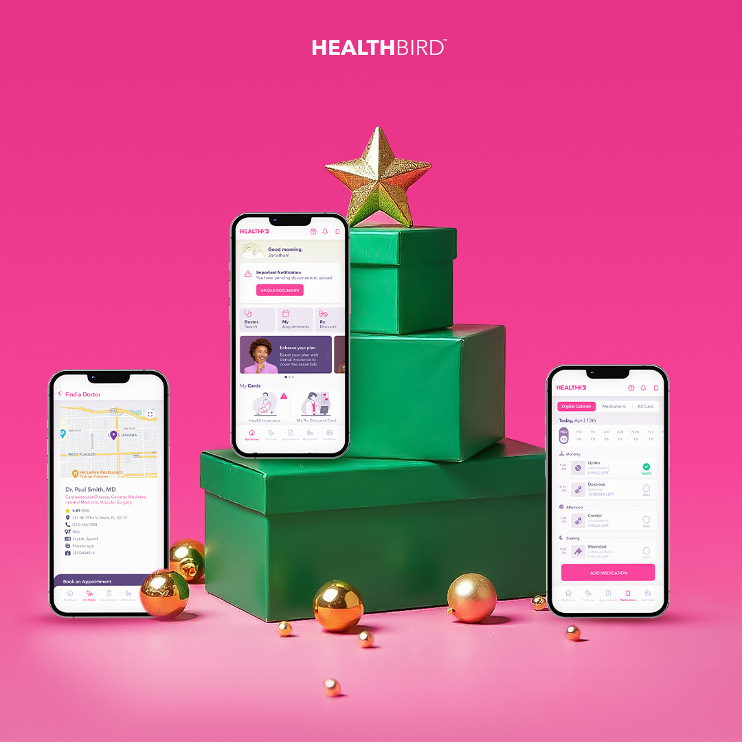 HealthBird tweet media