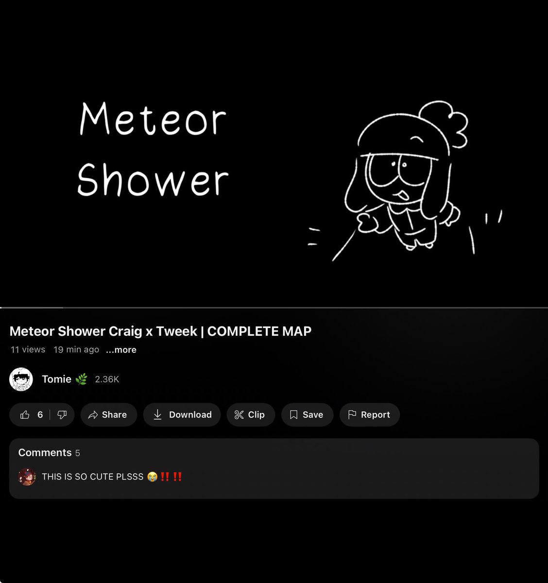 TomieCepheuss's tweet image. The full dang thing is finally up! youtu.be/Mttw0PvS1K4?si…

Please check out the complete south park MAP 🥹 #southpark #multianimatorproject #spcreek