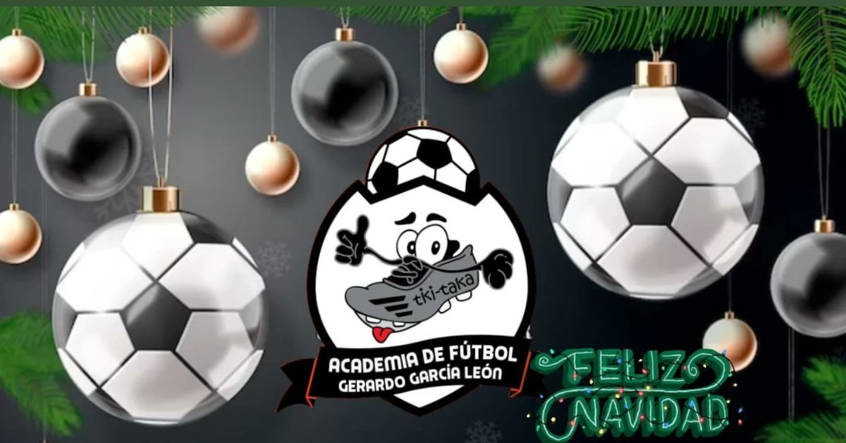 Academia TikiTaka (@academiatikitak) on Twitter photo Hoy en el CAMPUS de NAVIDAD 🎄 de <a href="/academiatikitak/">Academia TikiTaka</a> , la academia de fútbol de <a href="/GerardoGLeon7/">gerardo garcia leon</a> tocaba recordar a nuestro GRAN AMIGO GONZALO GÓMEZ .
SIEMPRE estará PRESENTE en todas las actividades de la Academia.
Desde allí arriba , que pases una FELIZ NAVIDAD AMIGO . Hoy en el CAMPUS de NAVIDAD 🎄 de <a href="/academiatikitak/">Academia TikiTaka</a> , la academia de fútbol de <a href="/GerardoGLeon7/">gerardo garcia leon</a> tocaba recordar a nuestro GRAN AMIGO GONZALO GÓMEZ .
SIEMPRE estará PRESENTE en todas las actividades de la Academia.
Desde allí arriba , que pases una FELIZ NAVIDAD AMIGO .