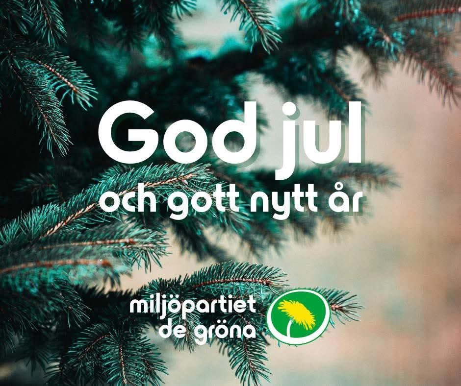 En underbar jul önskar vi i Miljöpartiet Farsta er alla! 🎄