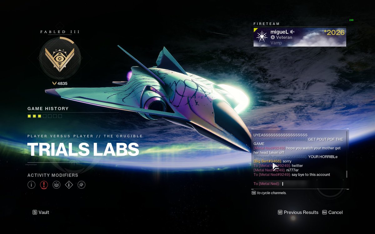 migstepper's tweet photo. @AtlasZLR @Destiny2Team @A_dmg04 hayahahahahhah look at his silly ass now https://t.co/wyPD5aMxrr