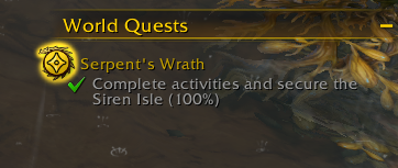 zangetsu325's tweet photo. @BlizzardCS Hey here's a new one Serpent's Wrath World Quest not completing at 100%. How about fixing this and the Shuddering Hollow. Would be a great Christmas Present. https://t.co/hs8y15GD9I