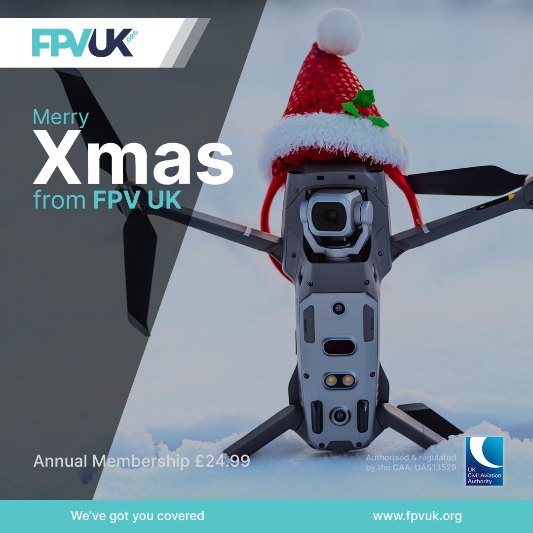 Merry Christmas from FPV UK! 🎄 🎄 🎅 

fpvuk.org

#merry #christmas #snow #drone #drones #membership #association #fpv #droneuk #dronelife #dronephotography #dronephoto #dronepilot #dronesofinstagram #dronevideo #radiocontrolled #aerialphoto #aerialvideo