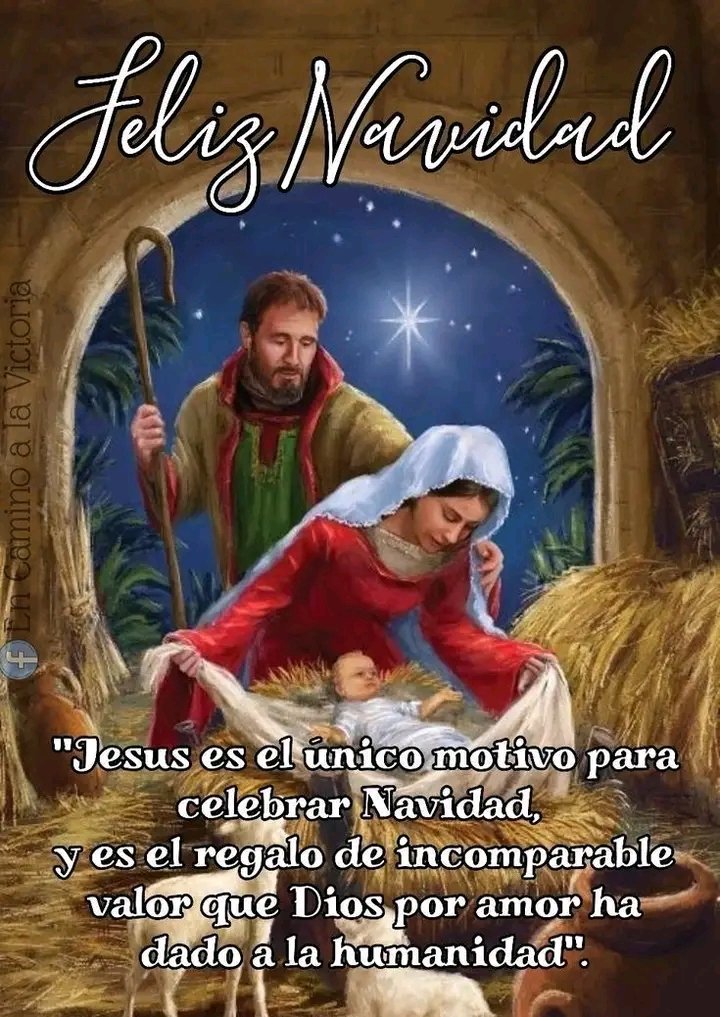 pgnora's tweet photo. @crispo24 Feliz Navidad @crispo24 , #hermanos.    El niño Dios, ilumine nuestras vidas, ilumine nuestro andar por este mundo . Noche de paz, noche de amor .. https://t.co/SaCiRFUoH1