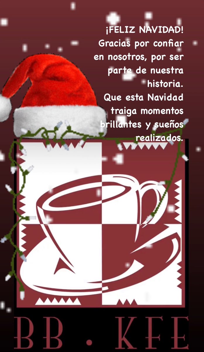 BbKfeMexico's tweet photo. Gracias por su confianza. ¡Feliz Navidad😀🙏! https://t.co/kYaqc94NMA