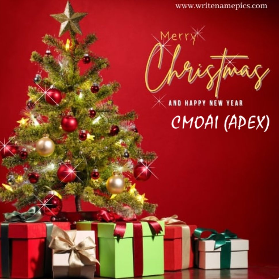 May your Christmas be blessed with the joy of love, the gift of peace, and the warmth of family. ...CMOAI (APEX)