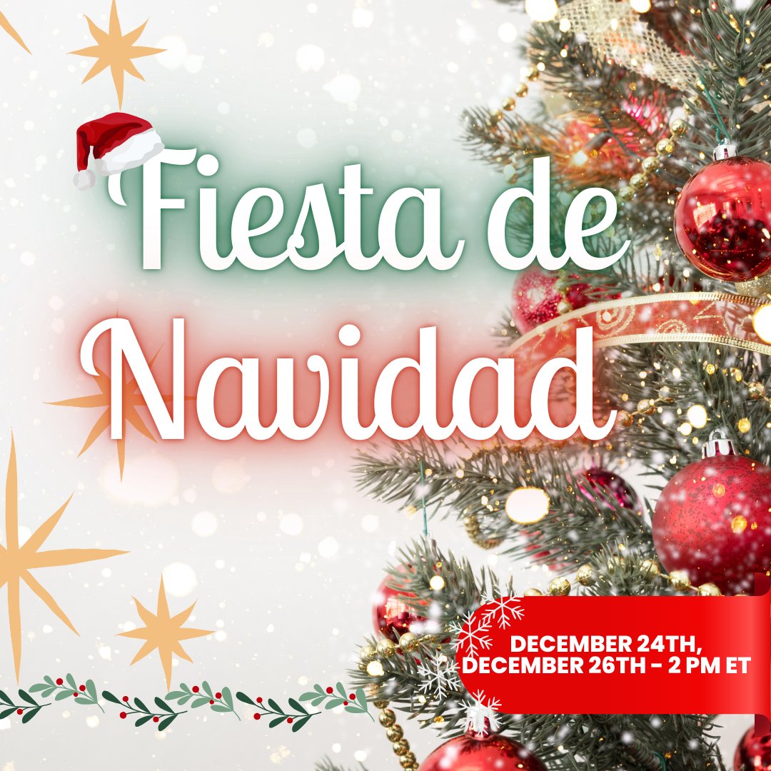 Vamos a celebrar desde ya la navidad, que sea vispera no quita el espiritu! Ahora, prendemos la fiesta navideña, nos vemos en vivo!😘🎄❄️🎁