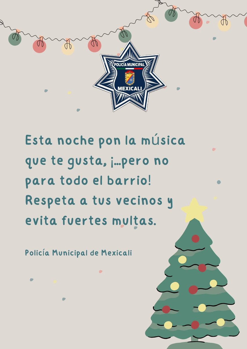 MexicaliDspm's tweet photo. Respeta a tus vecinos y respétate a ti mismo. Hay que celebrar, pero por las buenas. Si no, tendrás tu multa Ecologica. https://t.co/3pb6quFVNJ