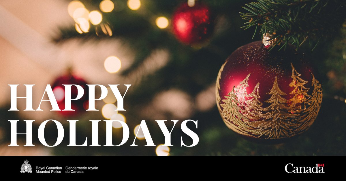 RCMPNL's tweet photo. As the big guy prepares to touch down in Newfoundland and Labrador this evening, RCMP NL wishes all of our employees and all the people of this province a wonderful holiday season! We hope it brings joy to you and yours. https://t.co/EIrLlTJ0ce