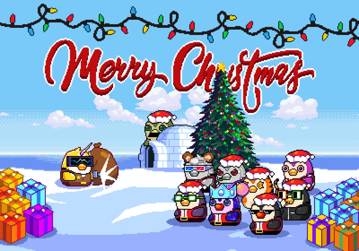 🎄✨ Merry Christmas to every Ordinal lover from the Pingoos fam! 🎅❄️🎁🎉🔥🐧❤️