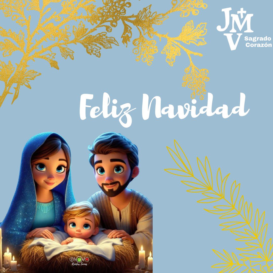 JMVSCorazon's tweet photo. Desde el equipo de JMV Sagrado Corazón os deseamos una feliz Nochebuena y una especial Navidad. 

Que la alegría, la fiesta y las risas llenen cada uno de los hogares y la sepamos reflejar en cada uno de nuestros días. 
🎄✨❤️ https://t.co/apfow6Sfy5
