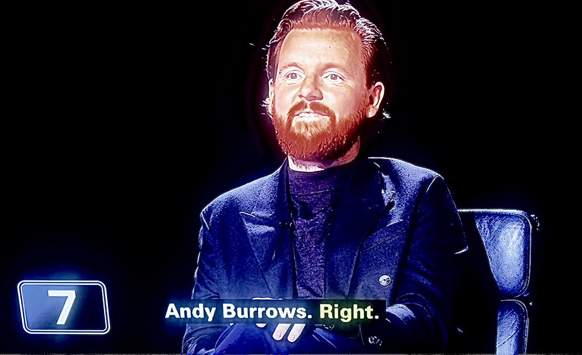 Blimey! I may just have been an answer on Mastermind!