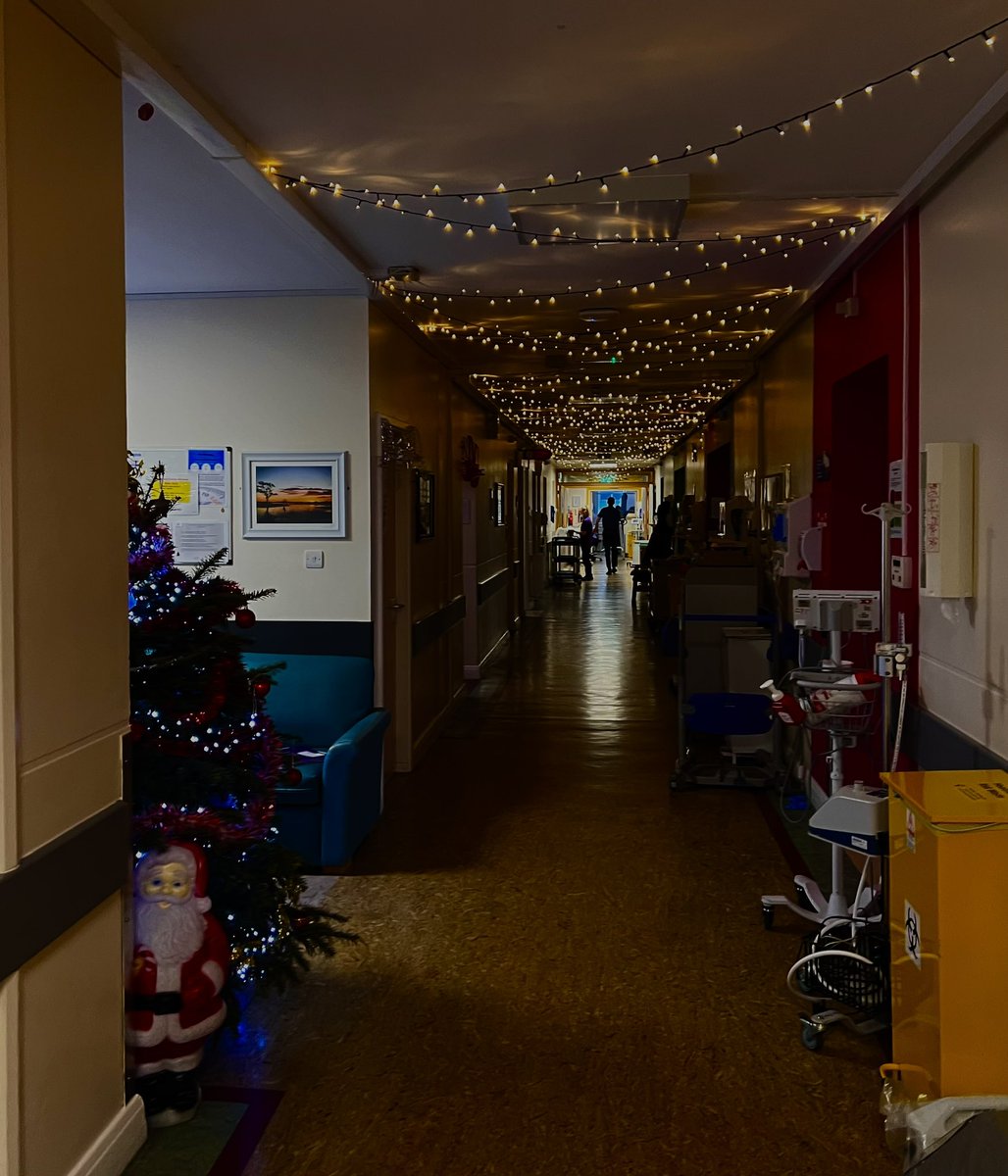 Twas the night before Christmas and all through the house not a creature was stirring - except for all the wonderful healthcare staff helping those in need 🩺