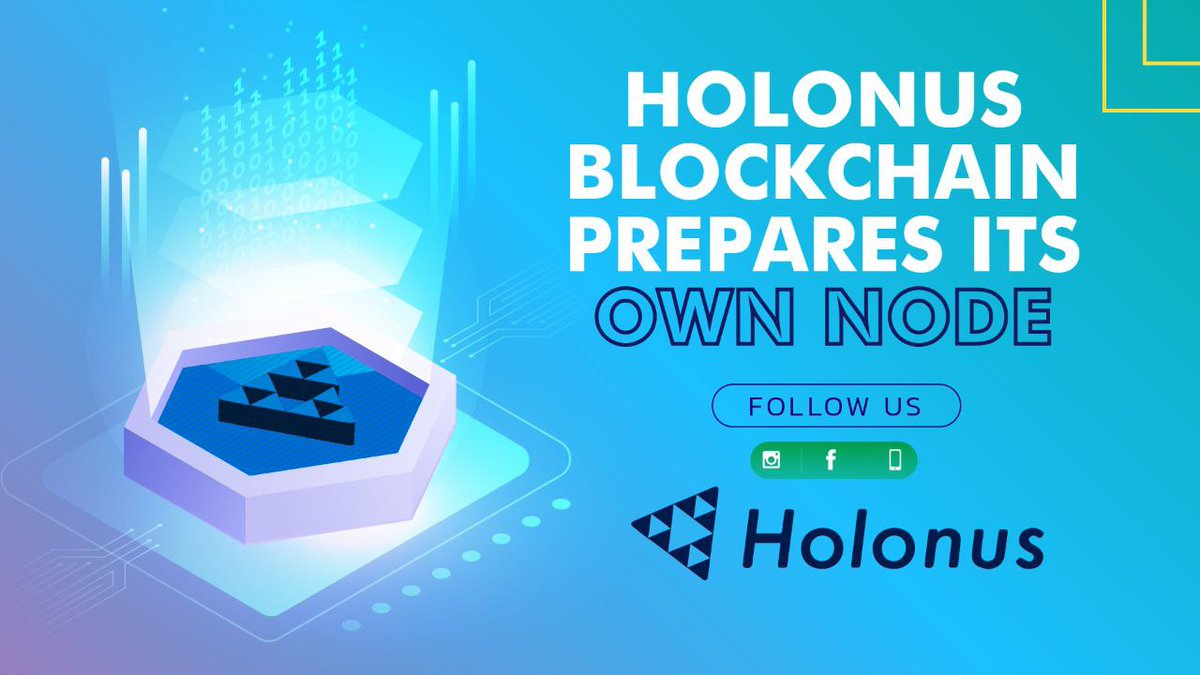 👉#Holonus #blockchain prepares its own node that the owner wants forevery distributed 📲application, in order the additional #nodes👨‍💻 the applying has, the additional nodes may be maintained. Although, there's no dealing 💸fee to ensure transactions. 
📞 #Web3 #HLN #Dapps #Daos