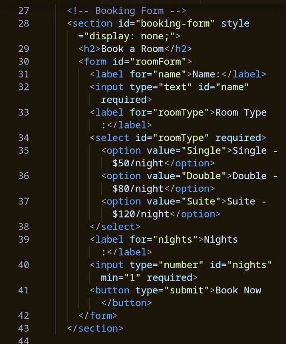 How to Build a Hotel Management System in HTML, CSS, and JavaScript ...