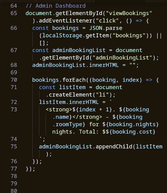 How to Build a Hotel Management System in HTML, CSS, and JavaScript ...