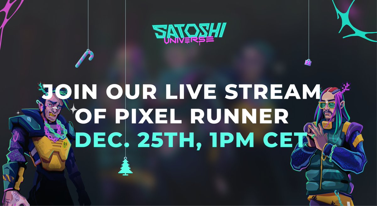 🎮 Join our Stream Tomorrow at 1 PM CET!

🕹️ Get ready for an exclusive Pixel Runner Live Stream! We’ll showcase our brand-new Updates &amp; Mechanics, Exciting Gameplay Features &amp; Live Play Session with Our Team!

📅 See you tomorrow at 1 PM CET on X (Twitter)!