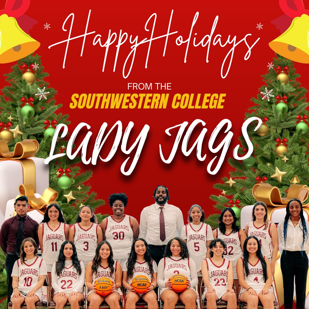 Happy holidays from our Lady Jaguars