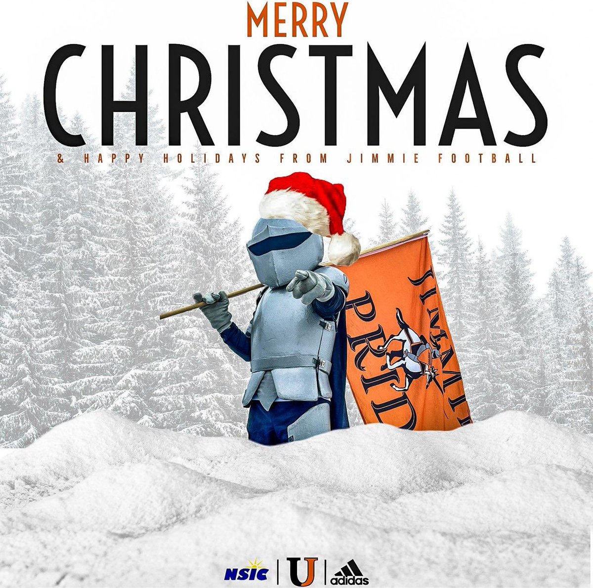 Thanks, for the Christmas message <a href="/CoachJake92/">Jake Lehman</a> and thank you <a href="/JimmieFootball/">Jamestown Football</a> !