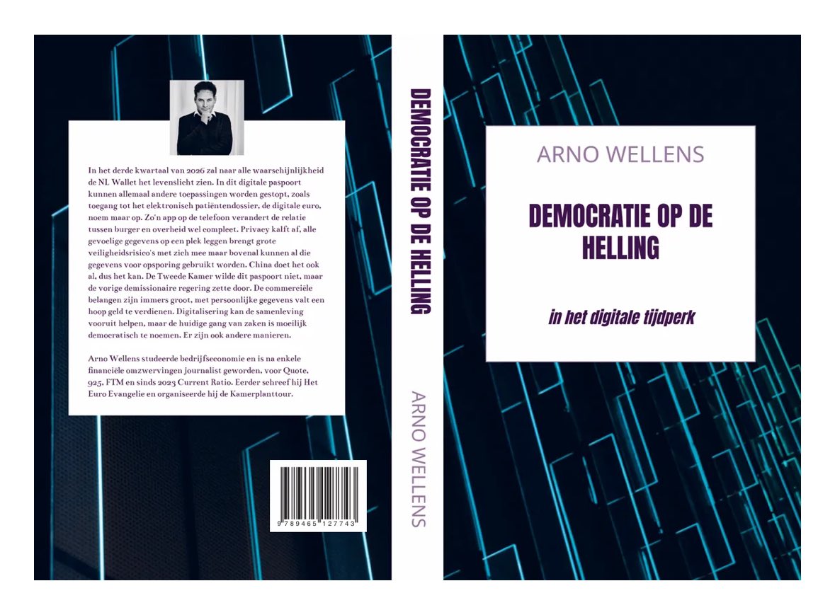 De digitale Euro (CBDC) komt eraan…

Daar krijg je blijkbaar een digitaal paspoort bij en dat verandert volgens Arno Wellens democratie tot in de wortels. 

Informeer jezelf hier a.u.b. tijdig over, daarom een leestip voor deze kerst: Democratie op de Helling.

Link hieronder👇🏼