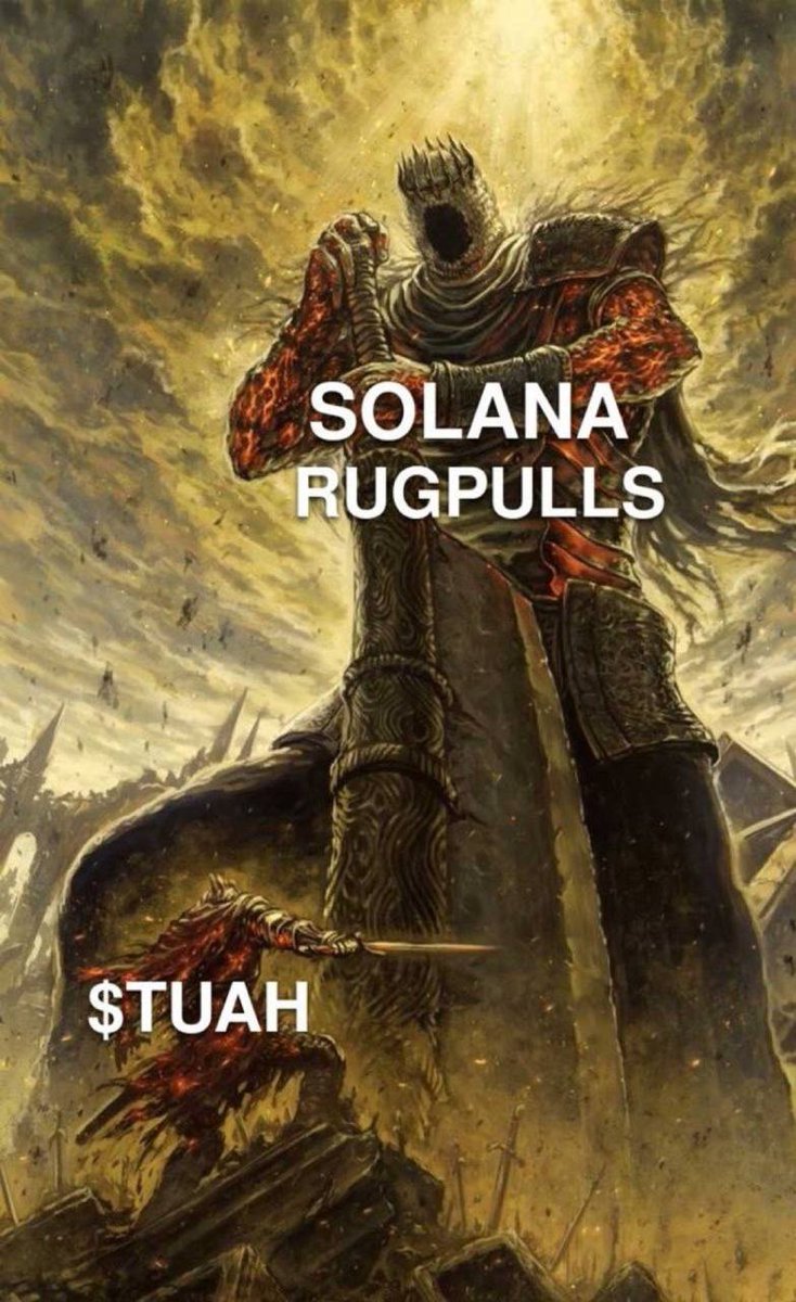 <a href="/MustStopMurad/">Murad 💹🧲</a> Before this happens we need to clean up our reputation.  Memecoins are famous for being rugs and scams 

<a href="/tuahtime/">STRAIGHT $TUAH PRISON</a> is on that mission 

$tuah