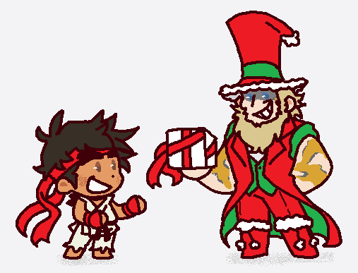 DailyRyus's tweet image. Daily Ryu Day 359! 🎁🎁