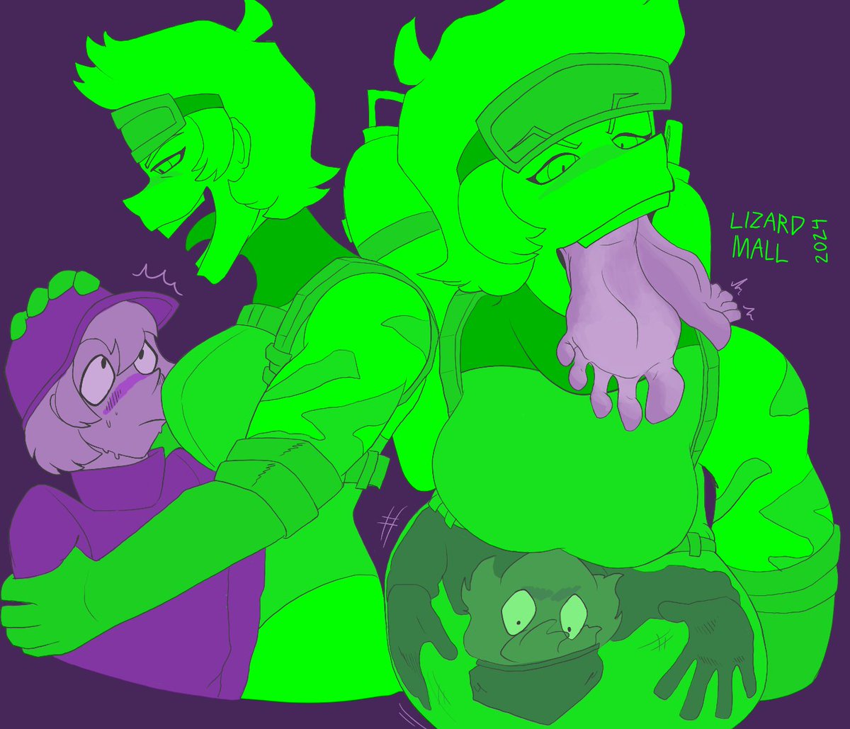 Colored the ghost vore.