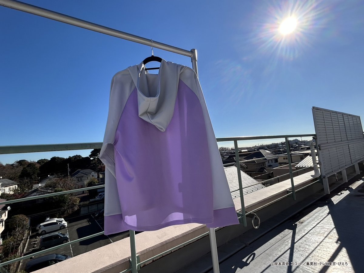 新商品情報】NARUTO-ナルト- 疾風伝 ヒナタのパーカーが登場‼ 洗濯中の