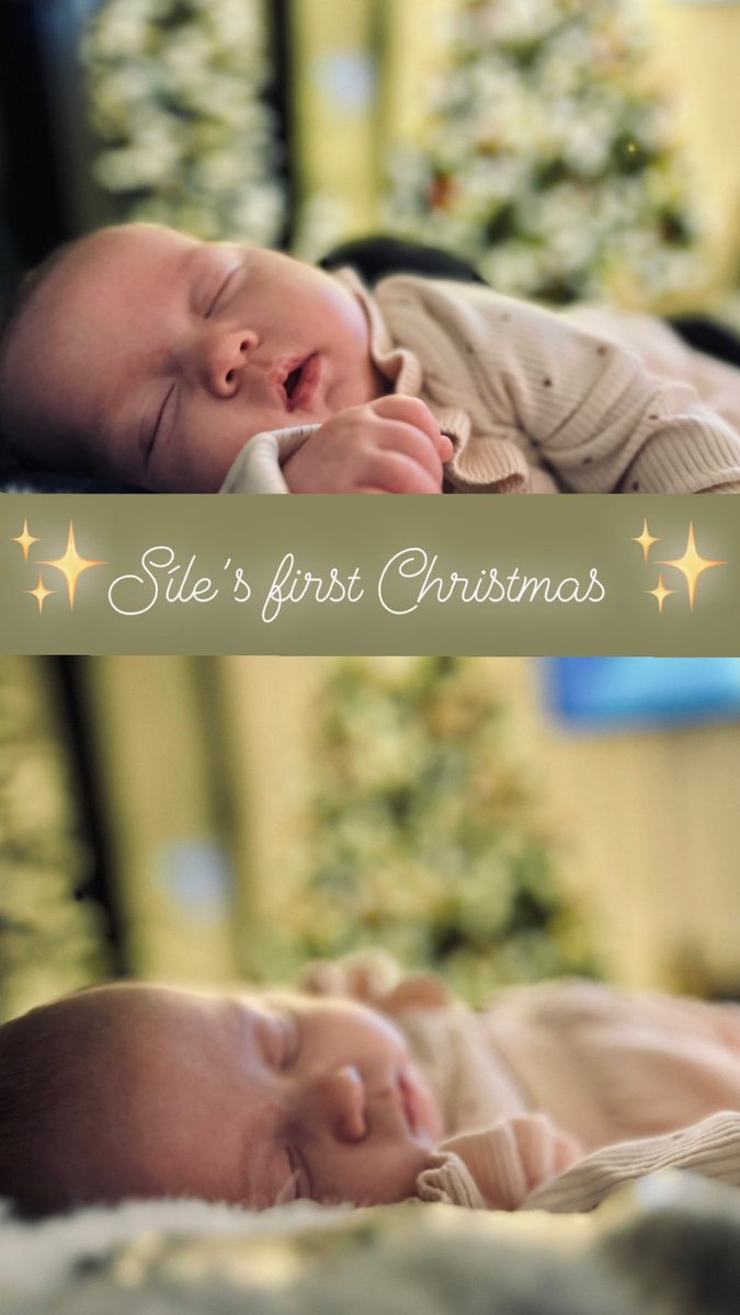 Santa Claus currently flying west of the Blasket Islands, embracing the wild Atlantic waves, and making his way towards Toronto for Síle’s first Christmas. Nollaig Shona daoibh go lear.