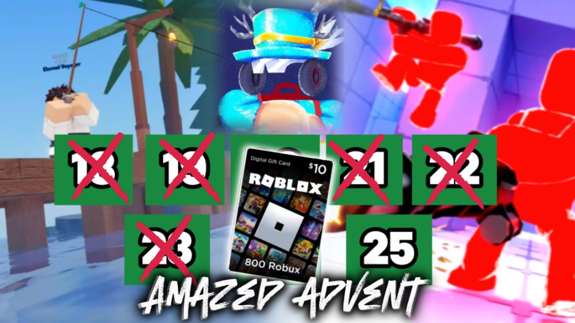 AmazedBot's tweet photo. Amazed Advent 🎄

Prize - Roblox 10$ Giftcard

Requirements-
• Follow @Amazedbot 
• Like
• Retweet 

Ends in 24 Hours ⏰ https://t.co/M8gOPJy1DJ